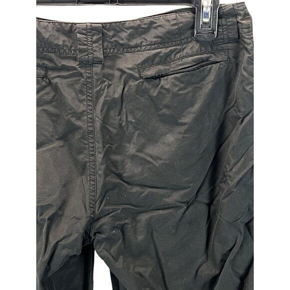 Gap Women's Cargo Pants Size 6 Black Nylon Blend Zip Outdoor Gorpcore Trail - Picture 5 of 10